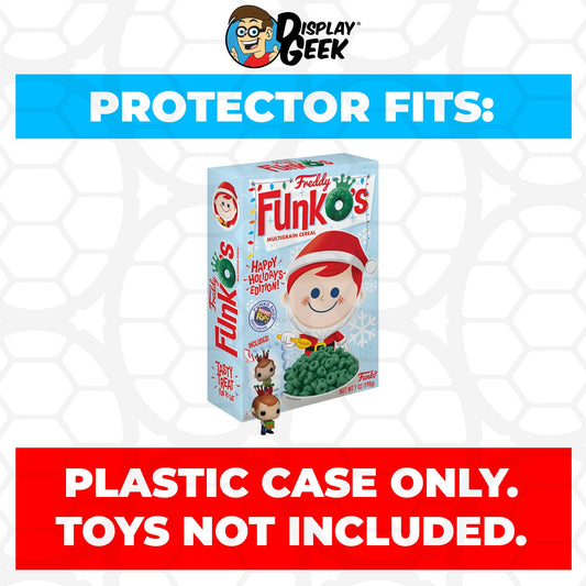Pop Protector for Santa Freddy Funko Pop FunkO's Cereal Box - PPG Pop Protector Guide Search Created by Display Geek