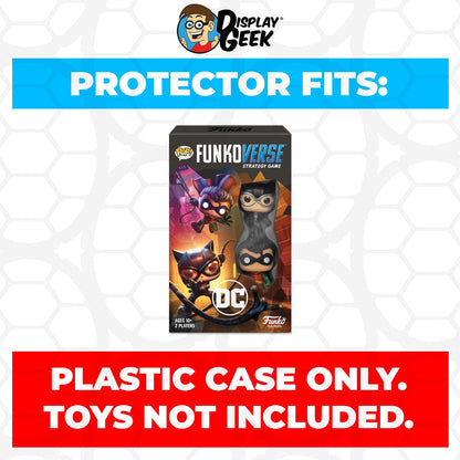 Pop Protector for Funkoverse DC Comics 101 Funko 2 Pack - PPG Pop Protector Guide Search Created by Display Geek