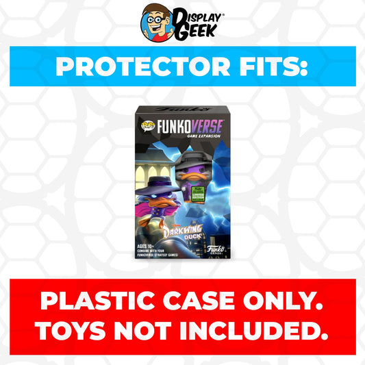 Pop Protector for Funkoverse Darkwing Duck 100 ECCC Funko Expansion - PPG Pop Protector Guide Search Created by Display Geek