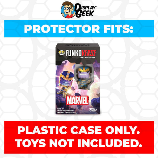 Pop Protector for Funkoverse Marvel 101 Funko Expansion - PPG Pop Protector Guide Search Created by Display Geek