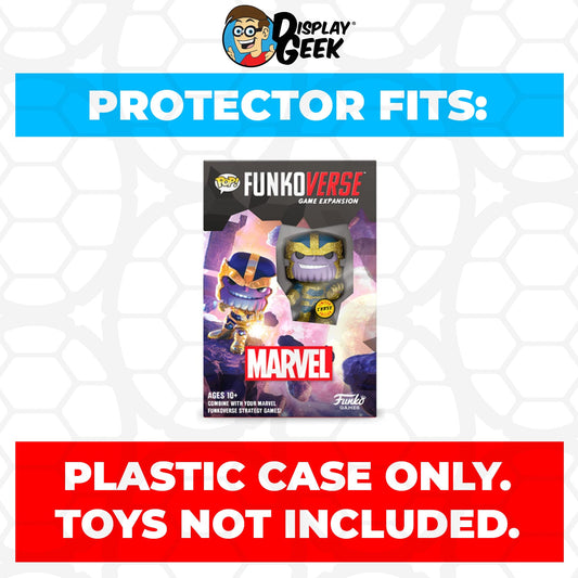 Pop Protector for Funkoverse Marvel 101 Chase Diamond Funko Expansion - PPG Pop Protector Guide Search Created by Display Geek