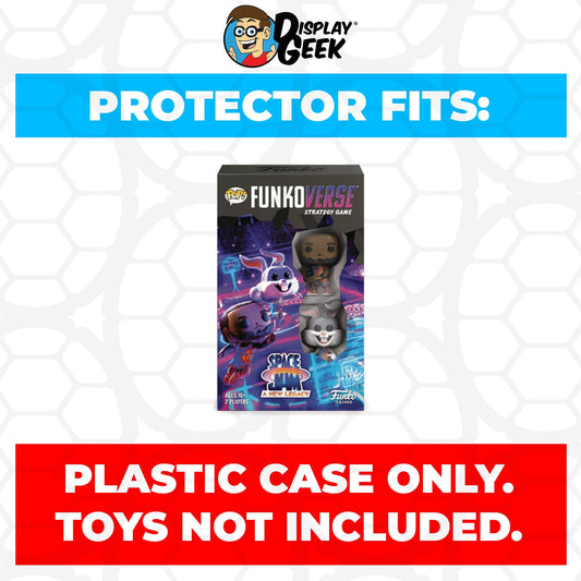 Pop Protector for Funkoverse Space Jam A New Legacy 100 Funko 2 Pack - PPG Pop Protector Guide Search Created by Display Geek