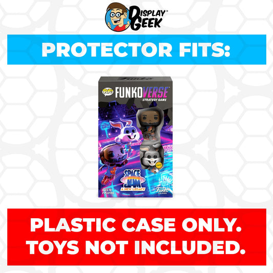 Pop Protector for Funkoverse Space Jam A New Legacy 100 Chase Funko 2 Pack - PPG Pop Protector Guide Search Created by Display Geek