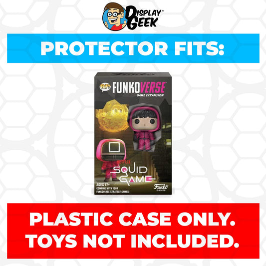 Pop Protector for Funkoverse Squid Game 101 Funko Expansion - PPG Pop Protector Guide Search Created by Display Geek