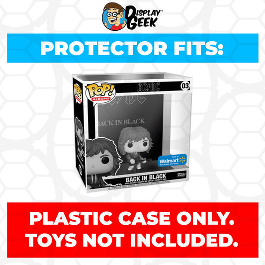 Pop Protector for AC/DC Back in Black #03 Funko Pop Albums - PPG Pop Protector Guide Search Created by Display Geek