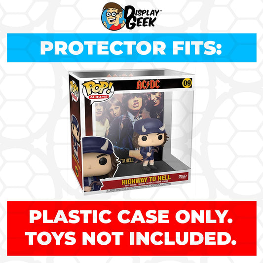 Pop Protector for AC/DC Highway to Hell #09 Funko Pop Albums - PPG Pop Protector Guide Search Created by Display Geek