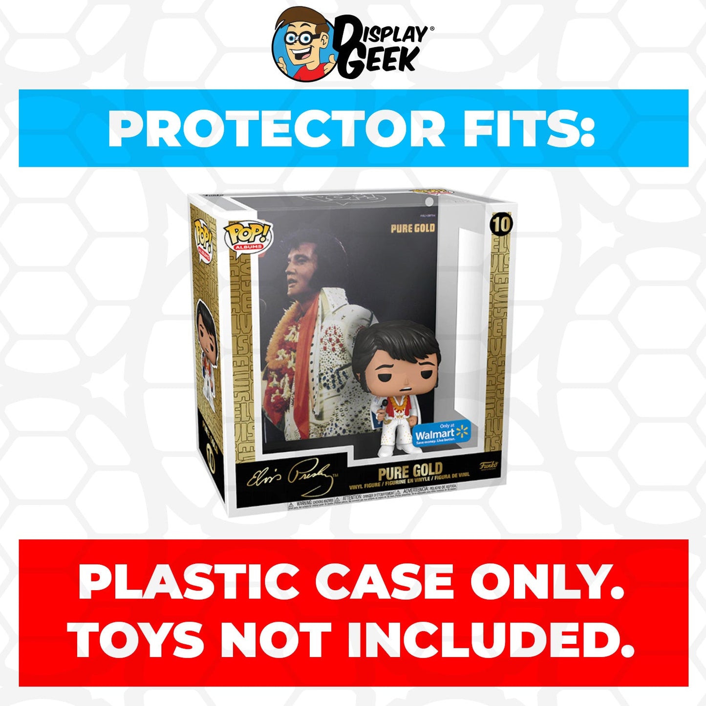 Pop Protector for Elvis Pure Gold #10 Funko Pop Albums - PPG Pop Protector Guide Search Created by Display Geek