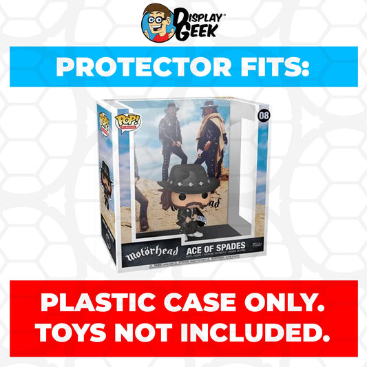 Pop Protector for Motorhead Ace of Spades #08 Funko Pop Albums - PPG Pop Protector Guide Search Created by Display Geek