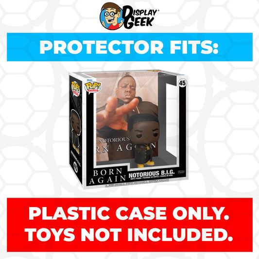 Pop Protector for Notorious BIG Born Again #45 Funko Pop Albums - PPG Pop Protector Guide Search Created by Display Geek