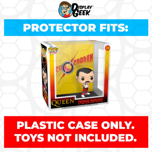 Pop Protector for Queen Flash Gordon #30 Funko Pop Albums - PPG Pop Protector Guide Search Created by Display Geek