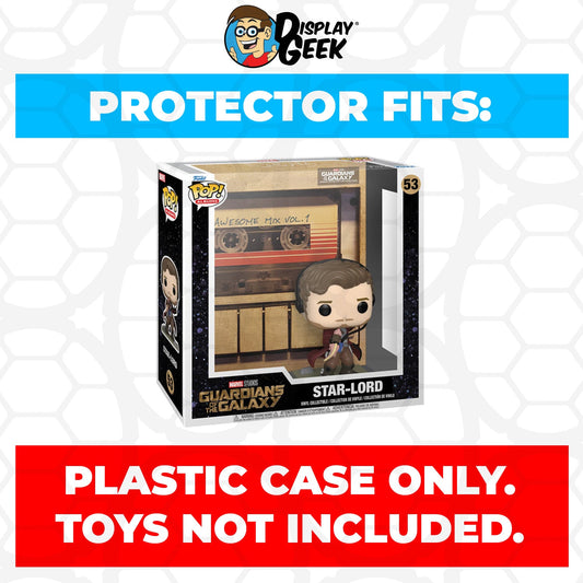 Pop Protector for Guardians Star-Lord Awesome Mix Vol. 1 #53 Funko Pop Albums - PPG Pop Protector Guide Search Created by Display Geek