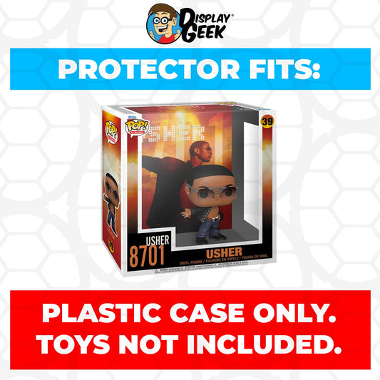 Pop Protector for Usher 8701 #39 Funko Pop Albums - PPG Pop Protector Guide Search Created by Display Geek