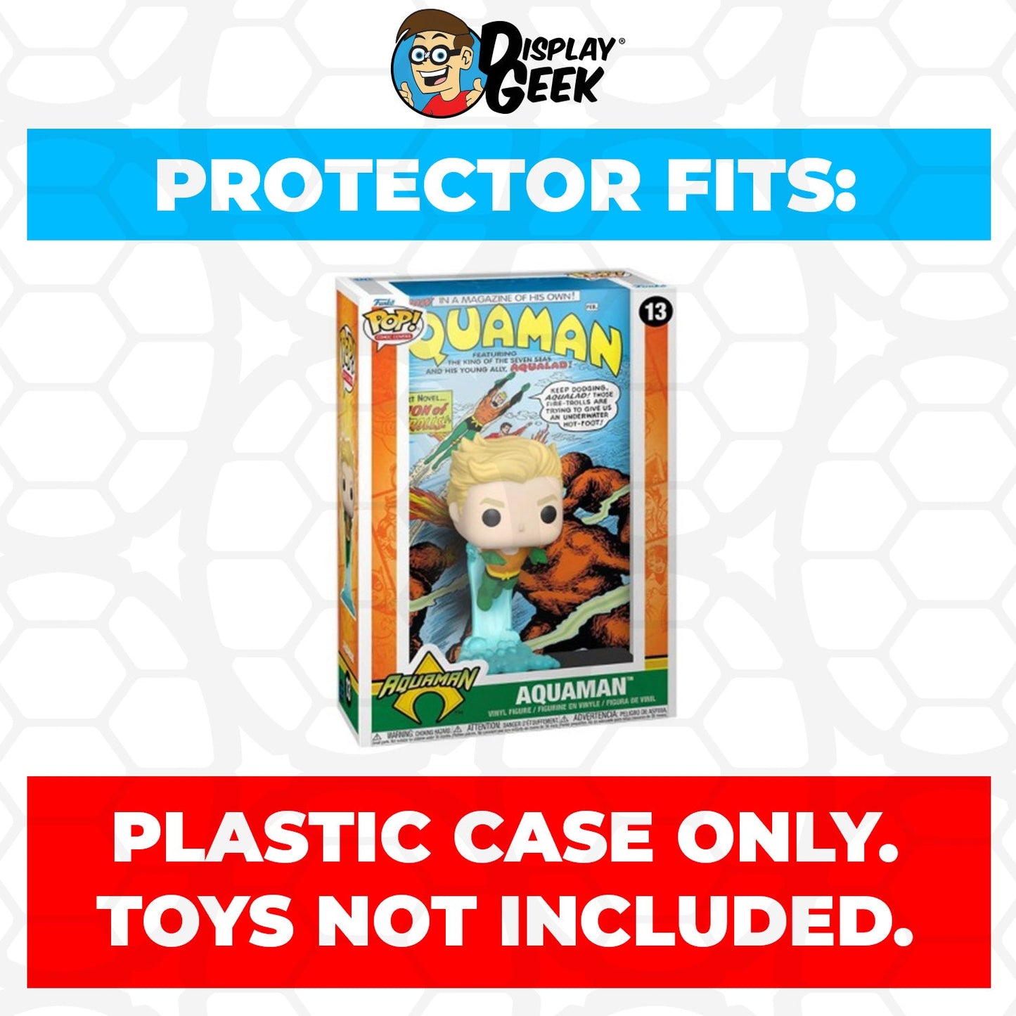 Pop Protector for Aquaman #13 Funko Pop Comic Covers - PPG Pop Protector Guide Search Created by Display Geek