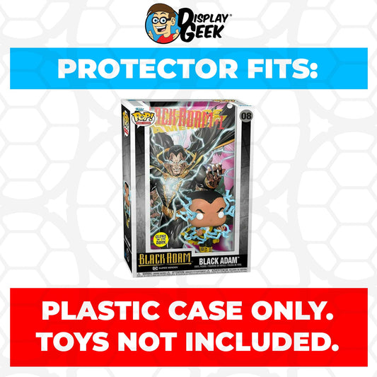 Pop Protector for Black Adam #08 Funko Pop Comic Covers - PPG Pop Protector Guide Search Created by Display Geek
