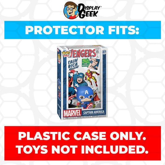Pop Protector for Captain America #27 Funko Pop Comic Covers - PPG Pop Protector Guide Search Created by Display Geek