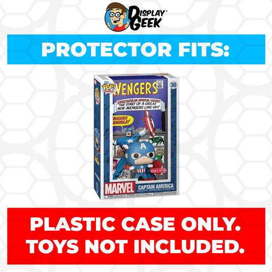 Pop Protector for Captain America #30 Funko Pop Comic Covers - PPG Pop Protector Guide Search Created by Display Geek