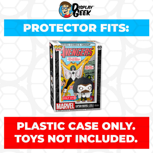Pop Protector for Captain Marvel Monica Rambeau #03 Funko Pop Comic Covers - PPG Pop Protector Guide Search Created by Display Geek