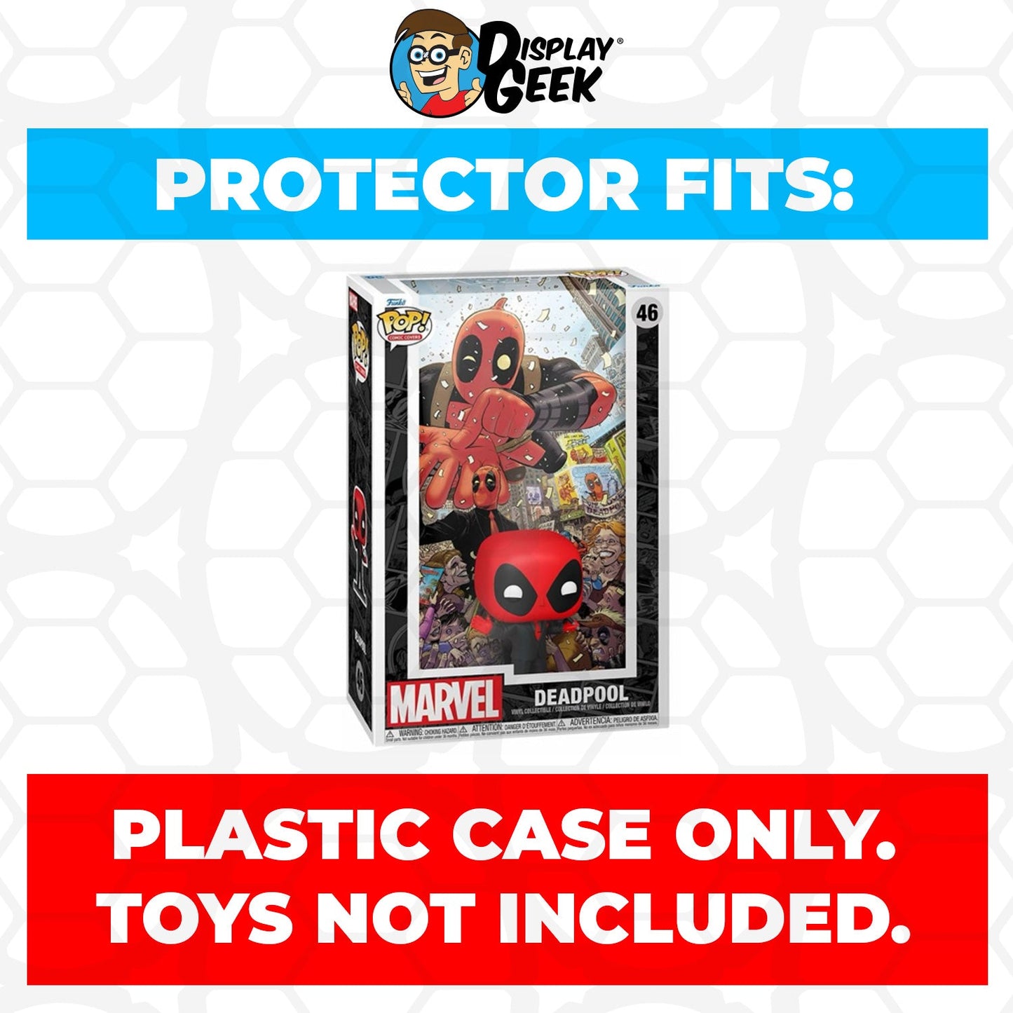 Pop Protector for Deadpool #46 Funko Pop Comic Covers - PPG Pop Protector Guide Search Created by Display Geek