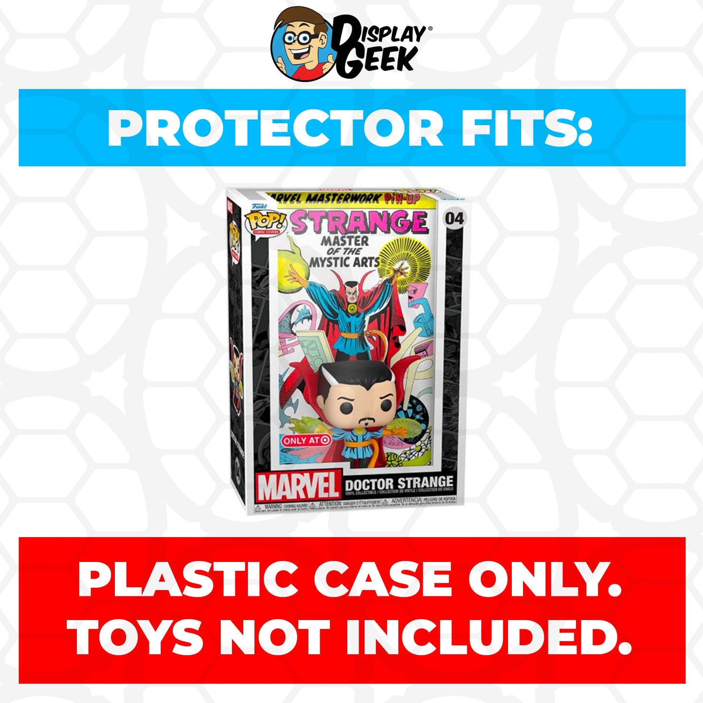 Pop Protector for Doctor Strange Master Mystic Arts #04 Funko Pop Comic Covers - PPG Pop Protector Guide Search Created by Display Geek