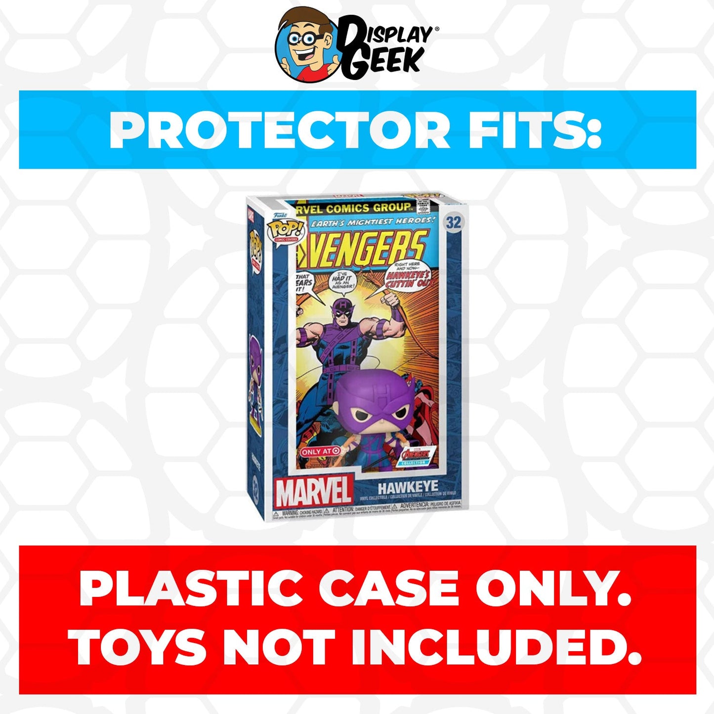 Pop Protector for Hawkeye #32 Funko Pop Comic Covers - PPG Pop Protector Guide Search Created by Display Geek