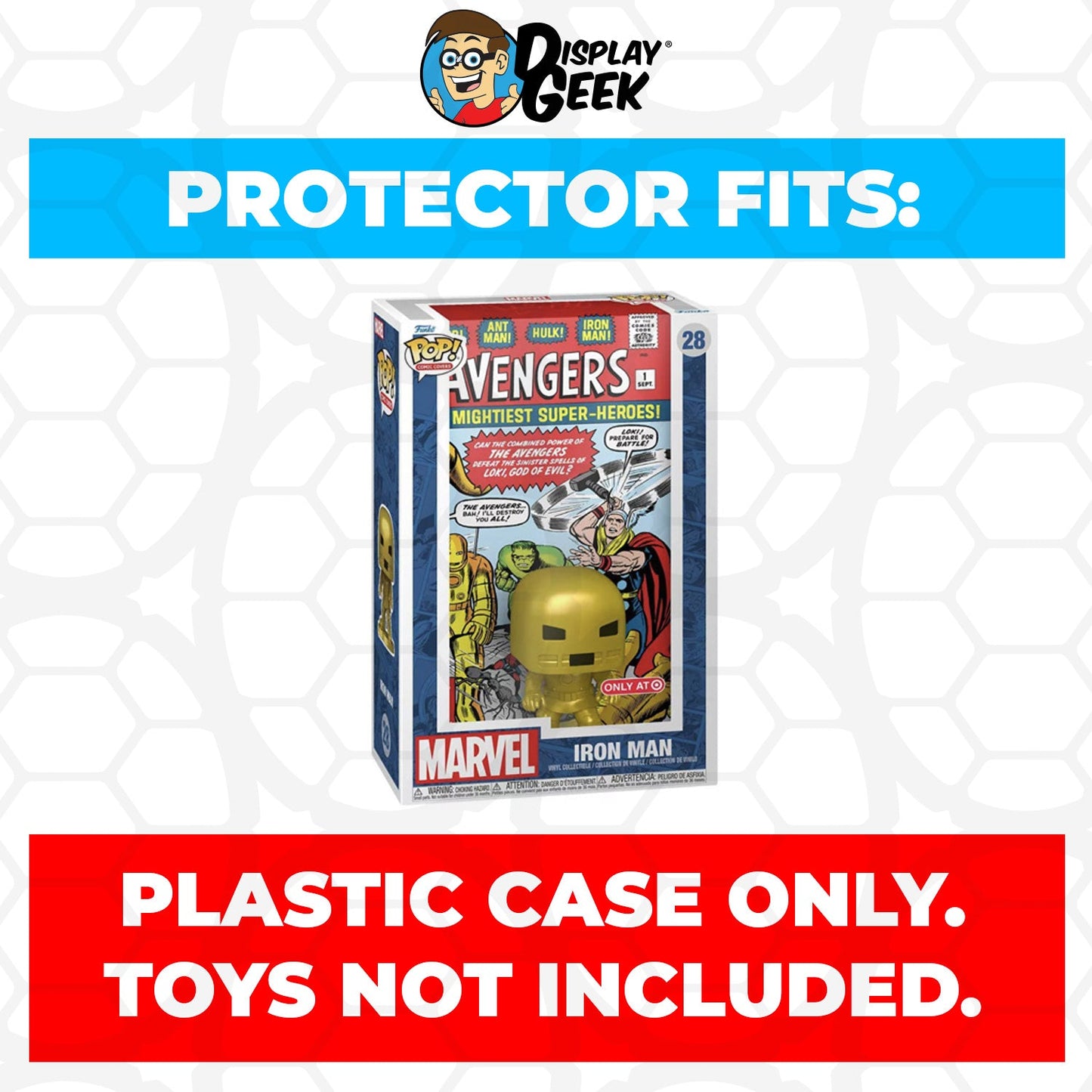 Pop Protector for Iron Man #28 Funko Pop Comic Covers - PPG Pop Protector Guide Search Created by Display Geek