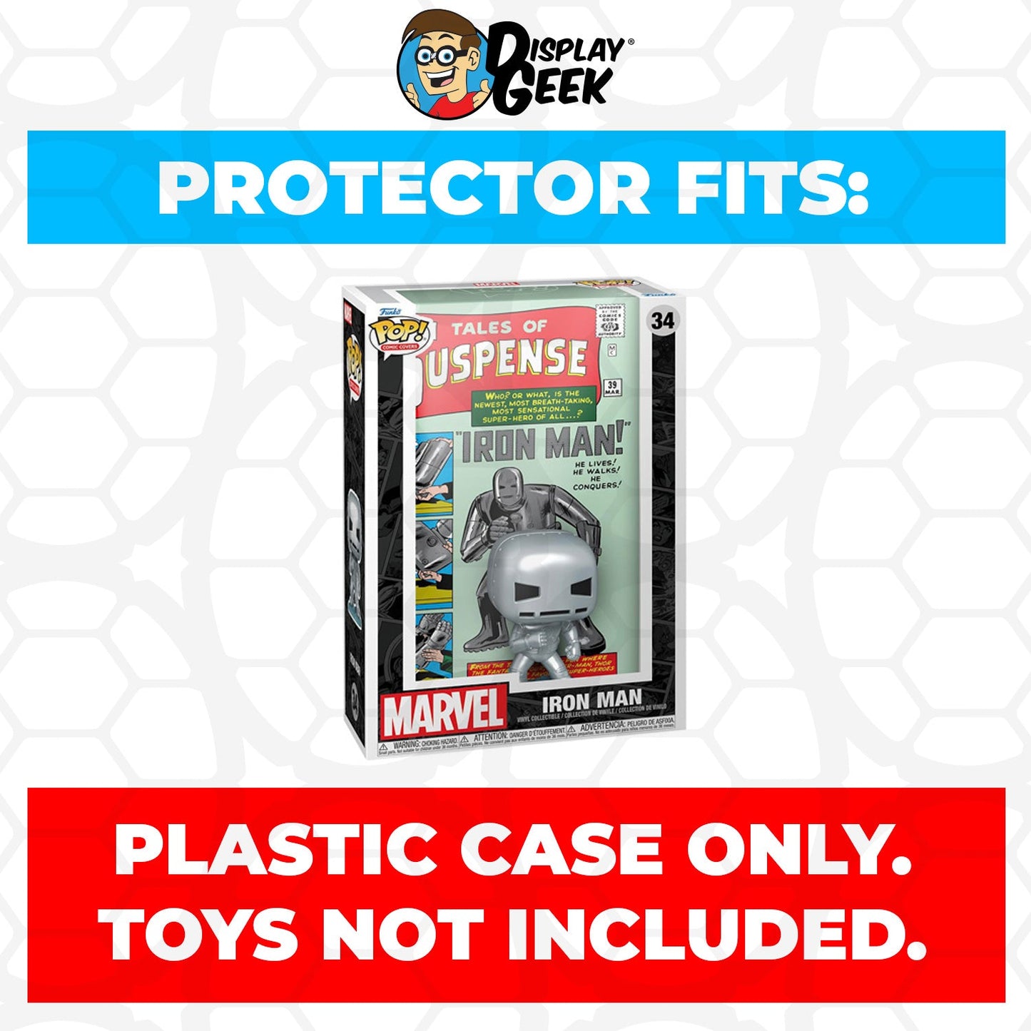 Pop Protector for Iron Man Tales of Suspense #39 Funko Pop Comic Covers - PPG Pop Protector Guide Search Created by Display Geek