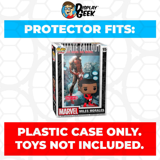 Pop Protector for Miles Morales #15 Funko Pop Comic Covers - PPG Pop Protector Guide Search Created by Display Geek