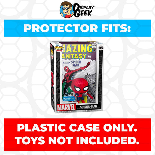 Pop Protector for Amazing Fantasy Spider-Man #05 Funko Pop Comic Covers - PPG Pop Protector Guide Search Created by Display Geek