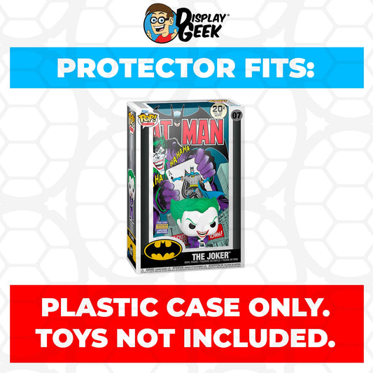 Pop Protector for The Joker NYCC #07 Funko Pop Comic Covers - PPG Pop Protector Guide Search Created by Display Geek