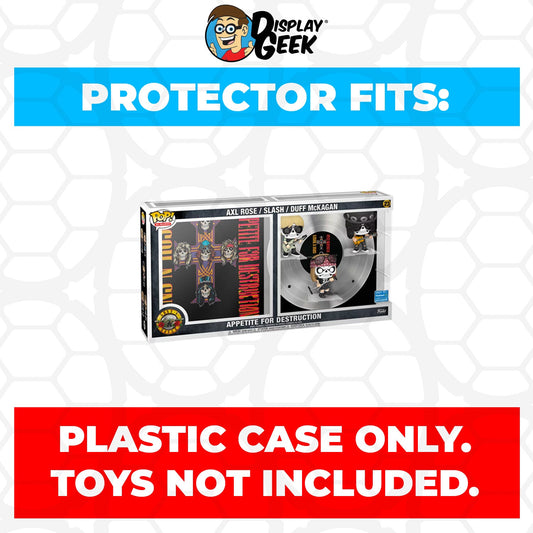 Pop Protector for Guns N' Roses Appetite for Destruction #23 Funko Pop Albums Deluxe - PPG Pop Protector Guide Search Created by Display Geek