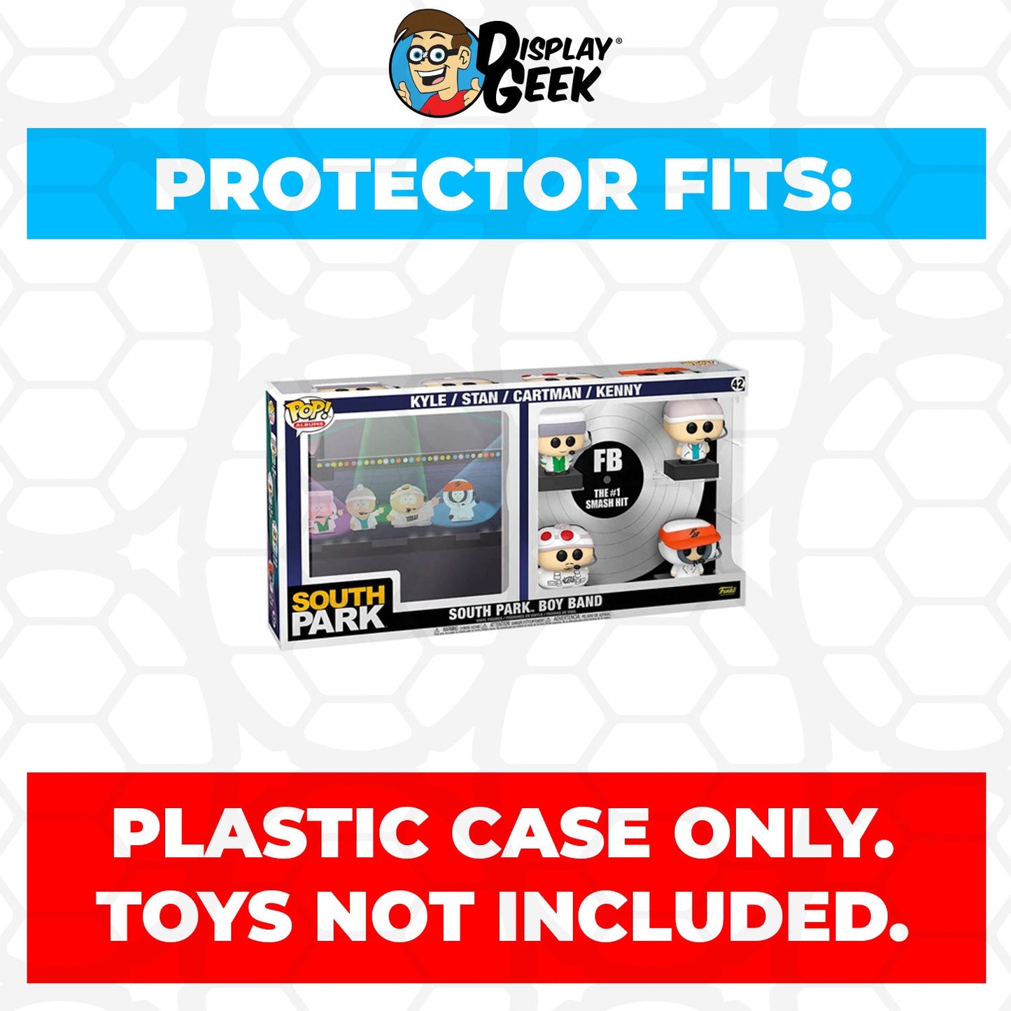 Pop Protector for South Park Boy Band #42 Funko Pop Albums Deluxe - PPG Pop Protector Guide Search Created by Display Geek