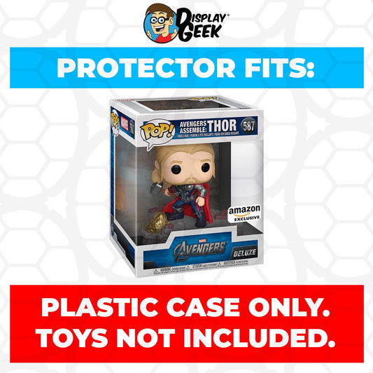 Pop Protector for Avengers Assemble Thor #587 Funko Pop Deluxe - PPG Pop Protector Guide Search Created by Display Geek