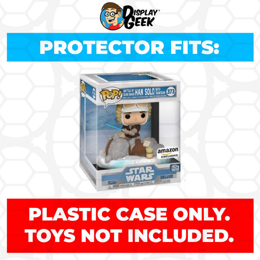Pop Protector for Battle at Echo Base Han Solo TaunTaun #373 Funko Pop Deluxe - PPG Pop Protector Guide Search Created by Display Geek