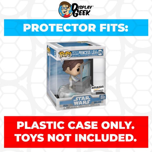 Pop Protector for Battle at Echo Base Princess Leia #376 Funko Pop Deluxe - PPG Pop Protector Guide Search Created by Display Geek