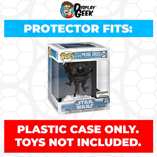 Pop Protector for Battle at Echo Base Probe Droid #375 Funko Pop Deluxe - PPG Pop Protector Guide Search Created by Display Geek