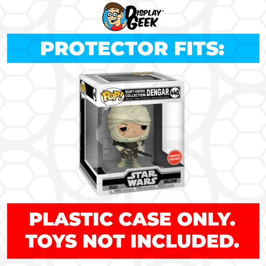 Pop Protector for Bounty Hunters Collection Dengar #440 Funko Pop Deluxe - PPG Pop Protector Guide Search Created by Display Geek
