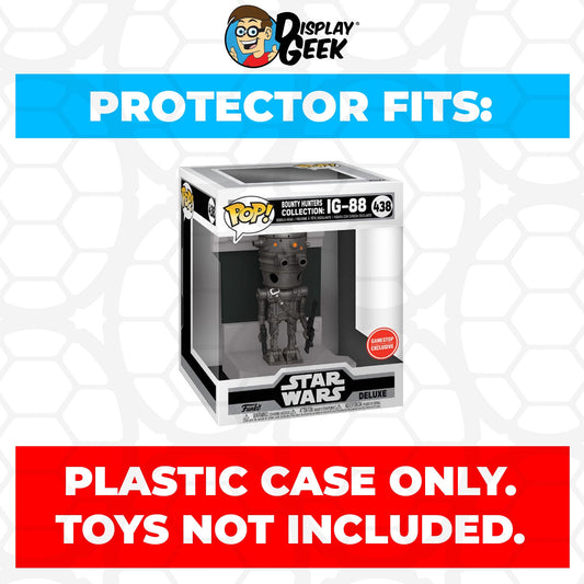 Pop Protector for Bounty Hunters Collection IG-88 #438 Funko Pop Deluxe - PPG Pop Protector Guide Search Created by Display Geek