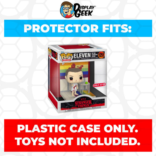 Pop Protector for Eleven in the Rainbow Room #1251 Funko Pop Deluxe - PPG Pop Protector Guide Search Created by Display Geek