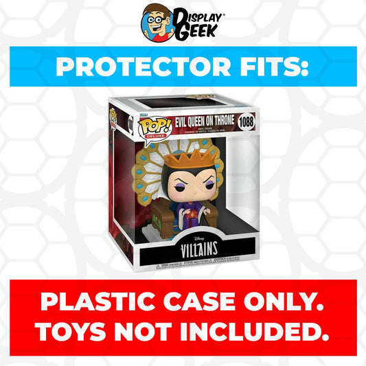 Pop Protector for Evil Queen on Throne #1088 Funko Pop Deluxe - PPG Pop Protector Guide Search Created by Display Geek