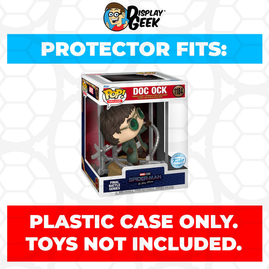 Pop Protector for Final Battle Series Doc-Ock #1184 Funko Pop Deluxe - PPG Pop Protector Guide Search Created by Display Geek