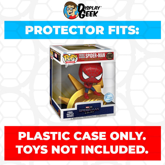 Pop Protector for Final Battle Series Friendly Neighborhood Spider-Man #1183 Funko Pop Deluxe - PPG Pop Protector Guide Search Created by Display Geek