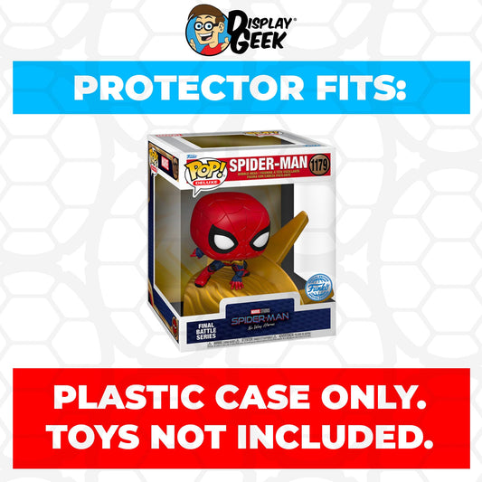 Pop Protector for Final Battle Series Spider-Man #1179 Funko Pop Deluxe - PPG Pop Protector Guide Search Created by Display Geek