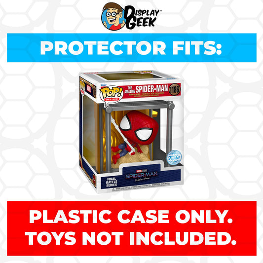 Pop Protector for Final Battle Series The Amazing Spider-Man #1186 Funko Pop Deluxe - PPG Pop Protector Guide Search Created by Display Geek