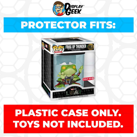 Pop Protector for Frog of Thunder #983 Funko Pop Deluxe - PPG Pop Protector Guide Search Created by Display Geek