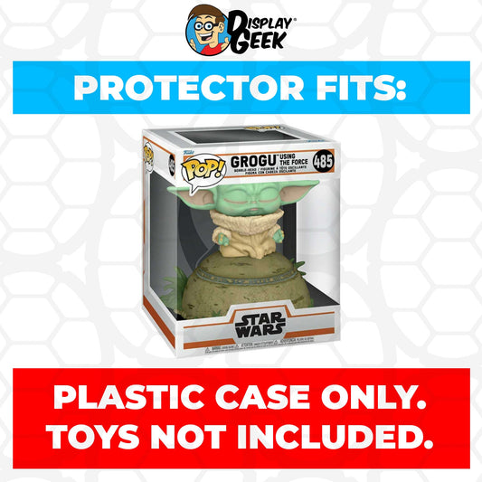 Pop Protector for Grogu Using the Force Lights & Sound #485 Funko Pop Deluxe - PPG Pop Protector Guide Search Created by Display Geek