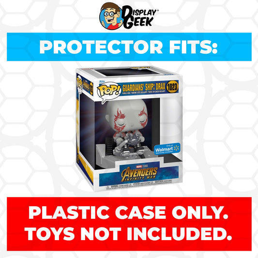 Pop Protector for Guardians Ship Drax in Benatar #1023 Funko Pop Deluxe - PPG Pop Protector Guide Search Created by Display Geek