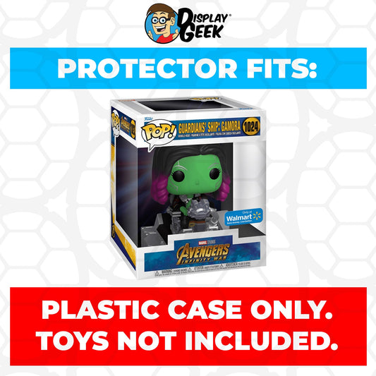 Pop Protector for Guardians Ship Gamora in Benatar #1024 Funko Pop Deluxe - PPG Pop Protector Guide Search Created by Display Geek