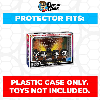 Pop Protector for KISS in Concert - Alive II Tour 1978 #03 Funko Pop Moment Deluxe - PPG Pop Protector Guide Search Created by Display Geek