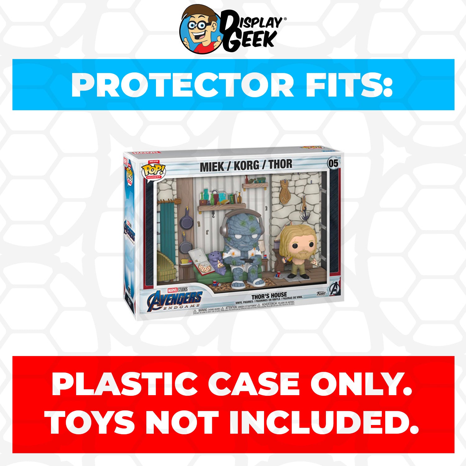 Pop Protector for Thor's House #05 Funko Pop Moment Deluxe - PPG Pop Protector Guide Search Created by Display Geek