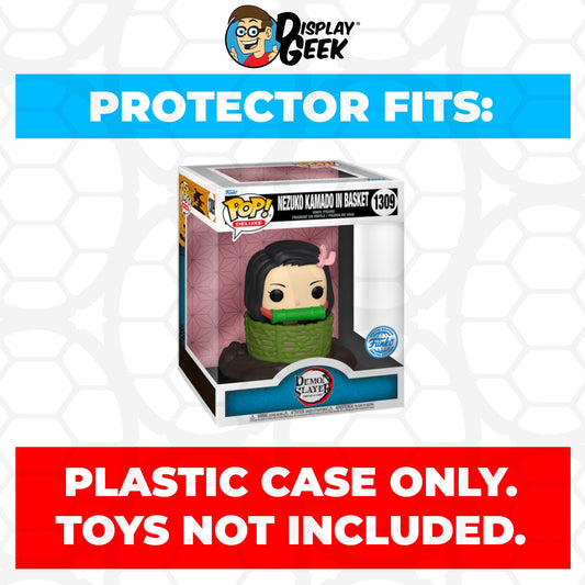 Pop Protector for Demon Slayer Nezuko Kamado in Basket #1309 Funko Pop Deluxe - PPG Pop Protector Guide Search Created by Display Geek